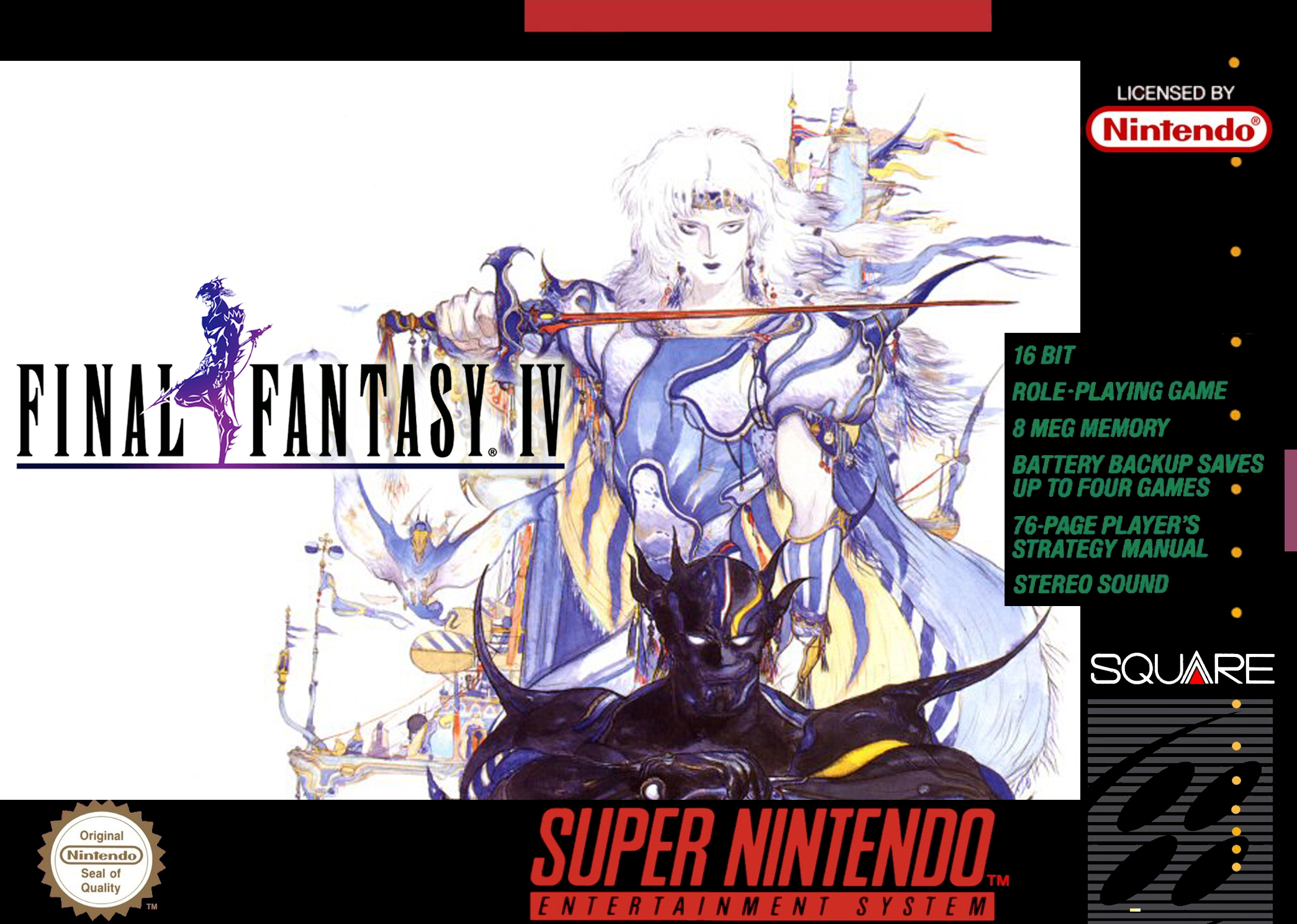 Final Fantasy IV Namingway Edition (updated to Version 1.98b)